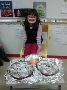 2 bons gâteaux pour fêter l'anniversaire de Clara 7 ans!!!! Miam, miam!!! Joyeux anniversaire !!!!!